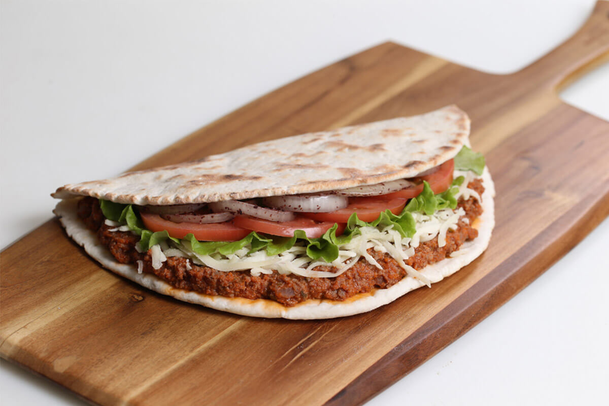 la-galette-libanaise-viande-et-fromage